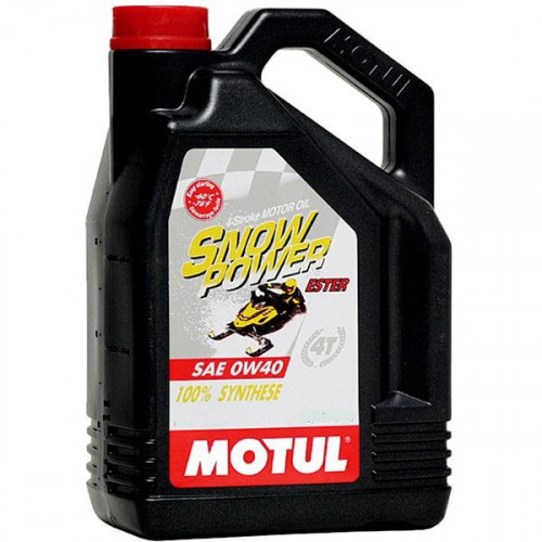 MOTUL Мотор\масло Snowpower 4T 0W40 4л