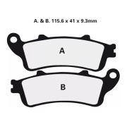 EBC Тормозные колодки синтетические