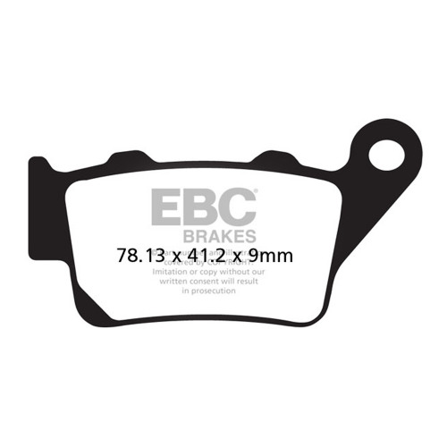 EBC Тормозные колодки синтетические