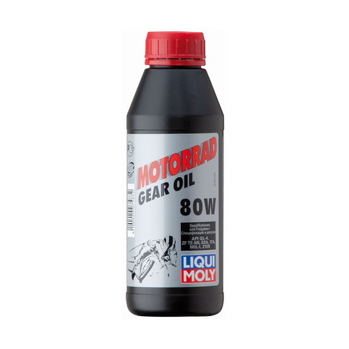 LIQUI  MOLY Трансмис. мотоцикл. масло 80W GL 4(м) (0,5)
