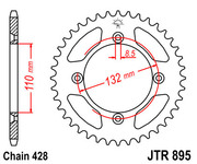 JT Звезда цепного привода JTR895.46