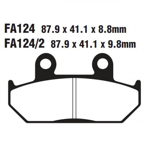 EBC Тормозные колодки синтетические