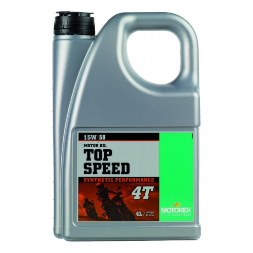 MOTOREX Масло моторное TOP SPEED 4T SAE 15W/50 4л