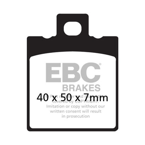 EBC Тормозные колодки органические