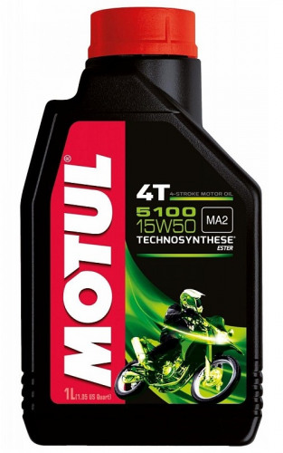 MOTUL Мотор\масло 5100 Ester 4T 15W50 1л.