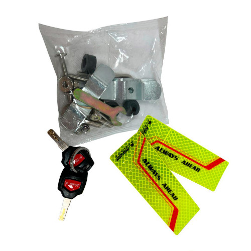 LS2 Кофр алюминиевый серебряный 45л