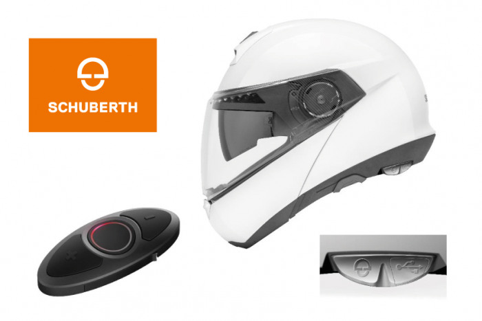 Новая мотогарнитура SC2 для шлемов Schuberth C4 и R2