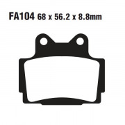 EBC Тормозные колодки органические