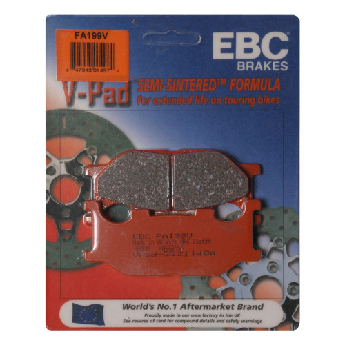 EBC Тормозные колодки полусинтетические