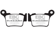 EBC Тормозные колодки для Эндуро и кросса