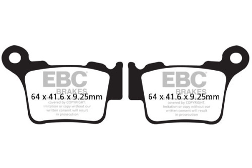 EBC Тормозные колодки для Эндуро и кросса