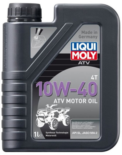 LIQUI  MOLY Синт. мот. масло д/4-т.мотоц. ATV 4T 10W-40 SL;MA-2 (1л)