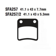 EBC Тормозные колодки органические для скутера