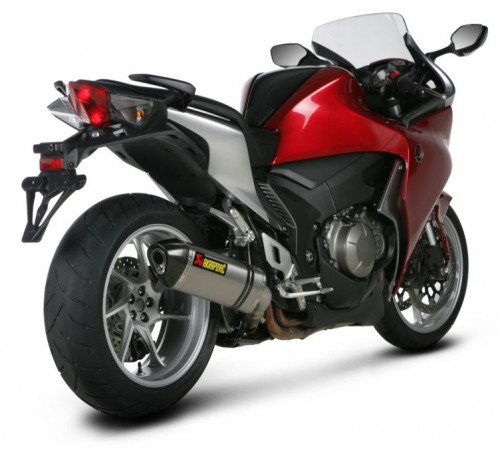AKRAPOVIC HO VFR 1200 F (2010-2011) Глушитель титан низкое крепление