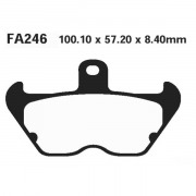 EBC Тормозные колодки органические