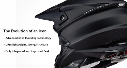 SHOEI Мотошлем VFX-WR PLAIN