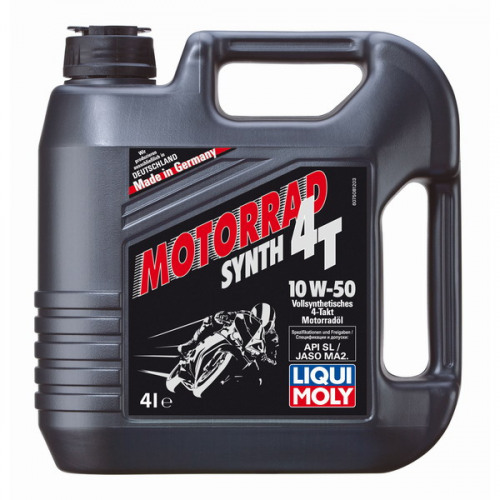 LIQUI  MOLY 4-такт. масло для мотоциклов SAE 10W-50HD (c) (4л)