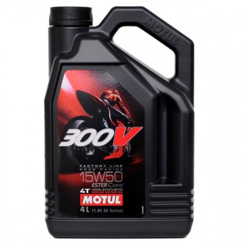 MOTUL Мотор\масло 300V 4T FL Road Racing SAE 15W50 4л