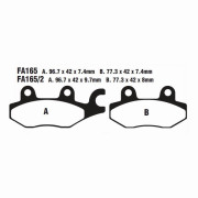 EBC Тормозные колодки синтетические для квадроциклов