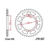 JT Звезда цепного привода JTR857.39