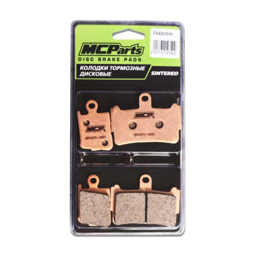 MCP Тормозные колодки аналог FA499/4HH (SINTERED)