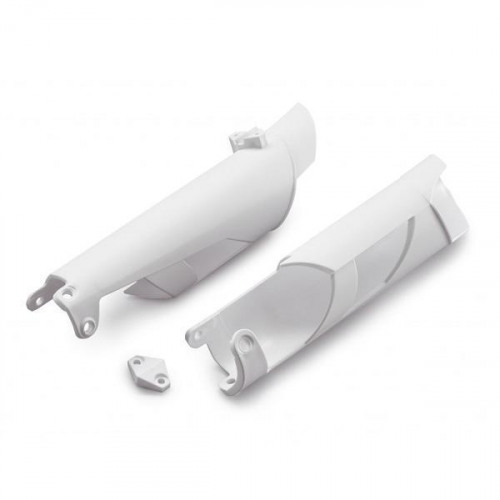 KTM Защита вилки Л/П белая