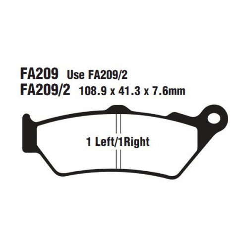 EBC Тормозные колодки органические