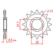 MTX Звезда цепного привода аналог JTF1537.15RB