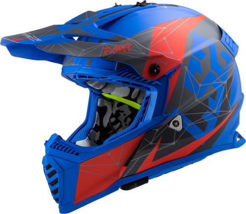 LS2 Мотошлем MX437 FAST ALPHA