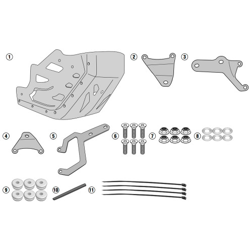 GIVI Защита картера Suzuki V-Strom 1050 (20-21)