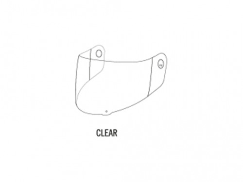 KTM Стекло Factor Visor Clear