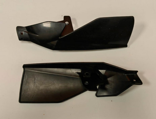 KTM Защита руля чёрн эндуро -05 (нет болтов крепления и хомутов, потертости)