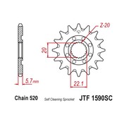 JT Звезда цепного привода JTF1590.14SC