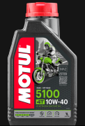 MOTUL Мотор\масло 5100 4T 10W40 12X1л