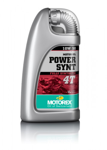 MOTOREX Масло моторное POWER SYNT 4T SAE 10W/50 JASO MA2 1л