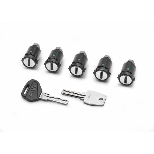 GIVI Комплект сменных ключей с пятью цилиндрами для кофра GIVI SMART SECURITY LOCK