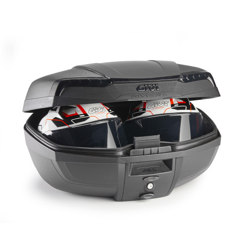 GIVI Кофр 46L TRIPLE BLACK VERSION TOPCASE E46