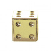 OXFORD Колпачки Oxford Luck Dice Valve Caps-Gold