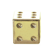 OXFORD Колпачки Oxford Luck Dice Valve Caps-Gold