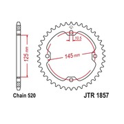 JT Звезда цепного привода JTR1857.45
