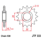 JT Звезда цепного привода JTF333.16RB
