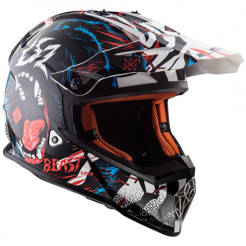 LS2 Мотошлем MX437 FAST BEAST