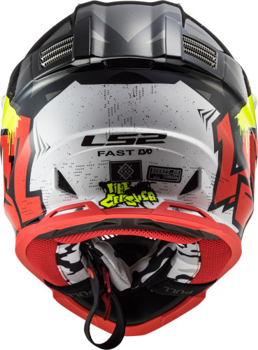 LS2 Мотошлем MX437 FAST CRUSHER