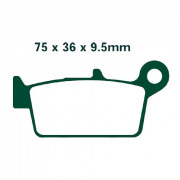 EBC Тормозные колодки органические для скутера