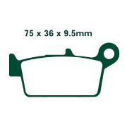 EBC Тормозные колодки органические для скутера