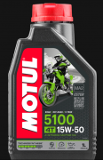 MOTUL Мотор\масло 5100 4T 15W50 4X4л