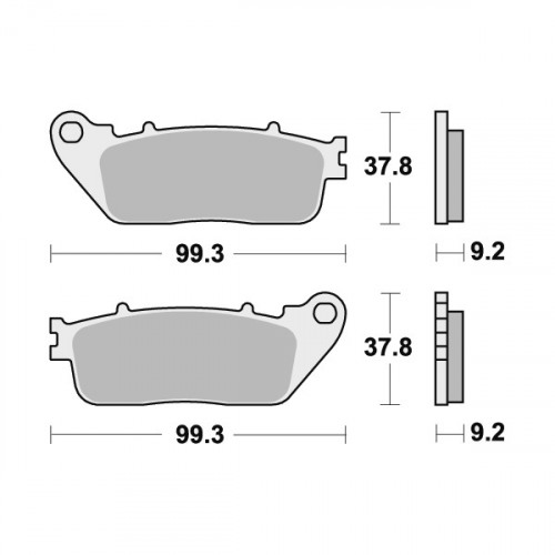 BREMBO Тормозные колодки