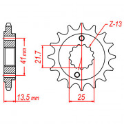 MTX Звезда цепного привода аналог JTF296.16