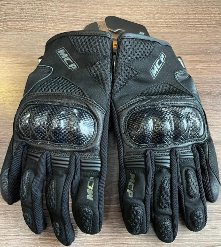 MCP Мотоперчатки летние Breeze (Дырка на левой перчатке)