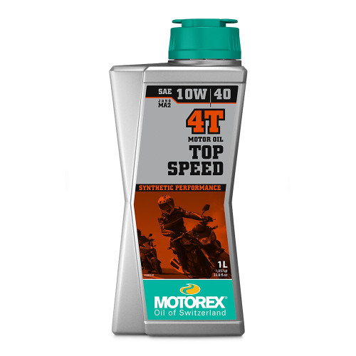 MOTOREX Масло моторное TOP SPEED 4T SAE 10W/40 JASO MA2 1 л